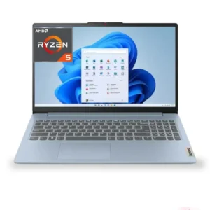 Portátil Lenovo Ryzen 5 7500u, Ram 8gb, Ssd 512gb, 15.6", Windows 11, Azul