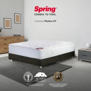Colchón Platino H7 Doble 140 X 190 Cm
